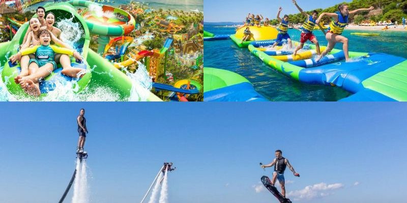 Trải nghiệm hoạt động biển đầy sôi động