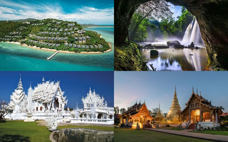 Các điểm du lịch ở Thái Lan - Đẹp và hấp dẫn