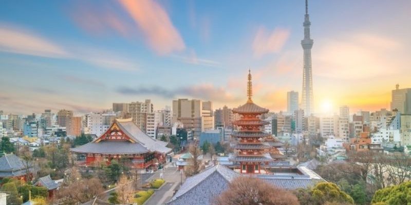 Thời tiết Tokyo Nhật Bản mùa hè