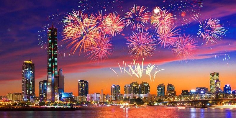 Lễ hội pháo hoa quốc tế Seoul (ảnh: sưu tầm)