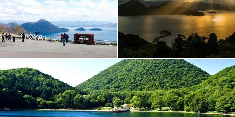 Vẻ đẹp hồ Toya qua từng góc độ