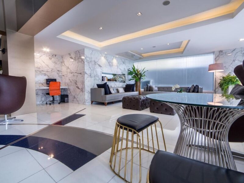 Nội thất bên trong một phòng của khách sạn Cubic Pratunam