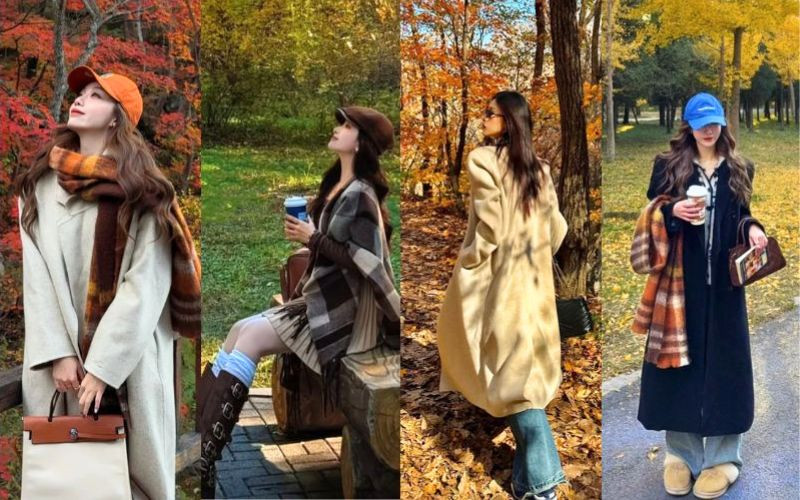 Diện outfit mùa thu chuẩn Hàn để có ảnh đẹp hơn Diện outfit mùa thu chuẩn Hàn để có ảnh đẹp hơn