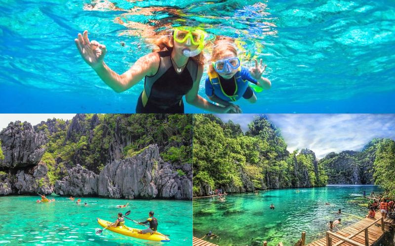 Du khách tận hưởng các hoạt động biển sôi động tại Philippines