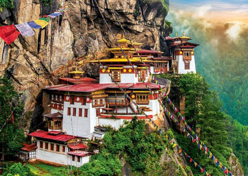 Tu viện Tiger’s biểu tượng Bhutan (Ảnh sưu tầm) Tu viện Tiger’s biểu tượng Bhutan (Ảnh sưu tầm)