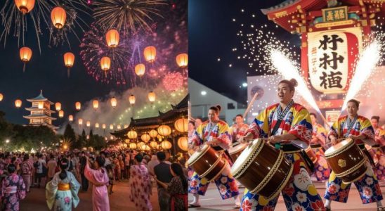 Nhật Bản tháng 8 là thời điểm tổ chức nhiều lễ hội lớn